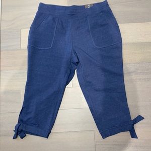 Avenue plus size crop joggers